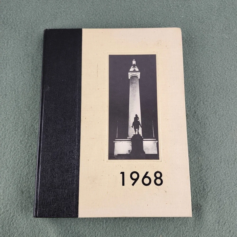 Vintage 1968 University of Baltimore College School Yearbook Maryland Md.